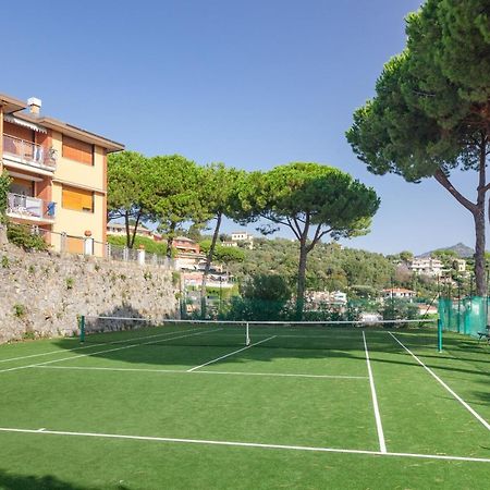 Casa Linda Vista Da Sogno, Piscina E Tennis Rapallo Bagian luar foto