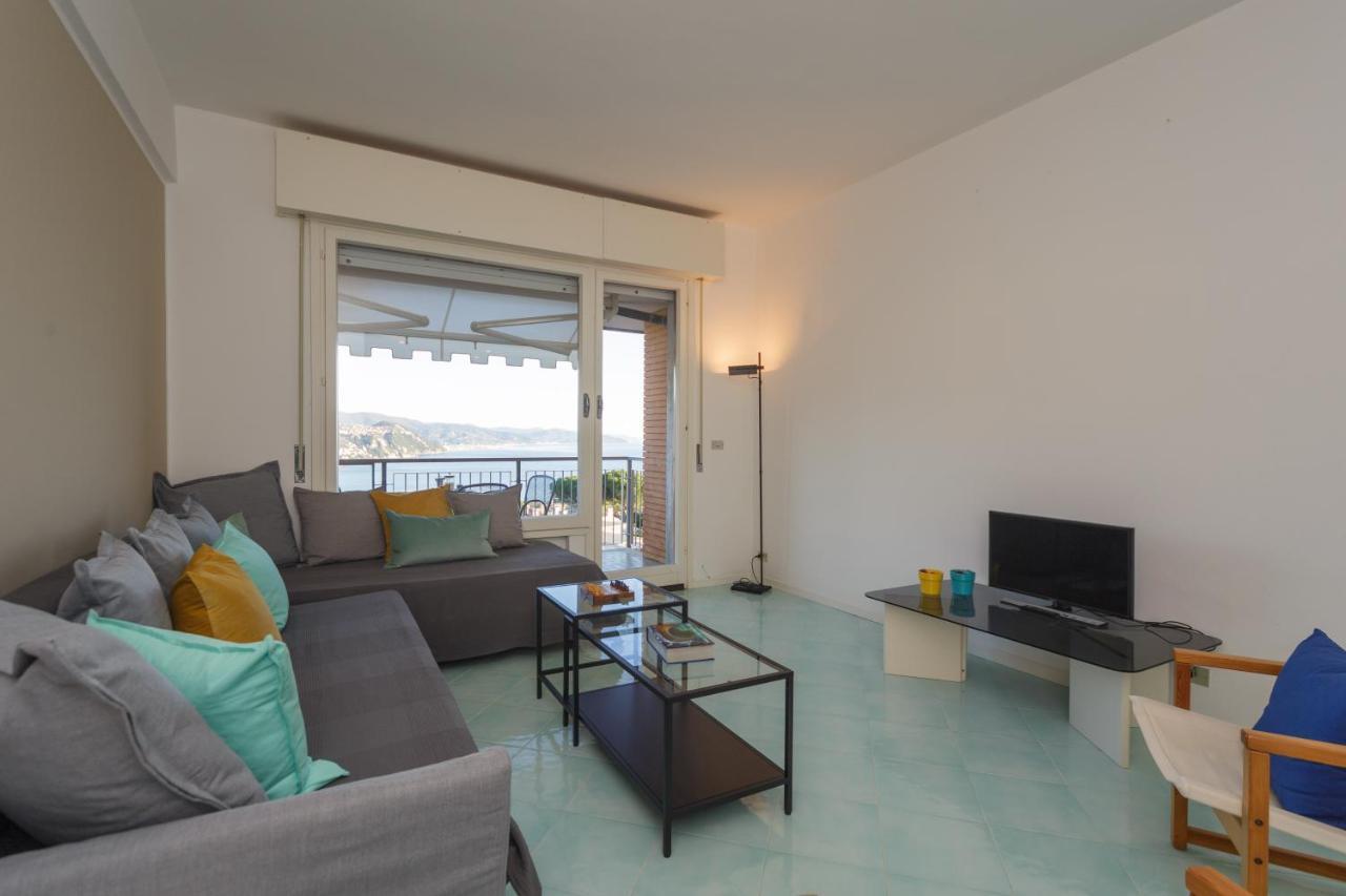 Casa Linda Vista Da Sogno, Piscina E Tennis Rapallo Bagian luar foto