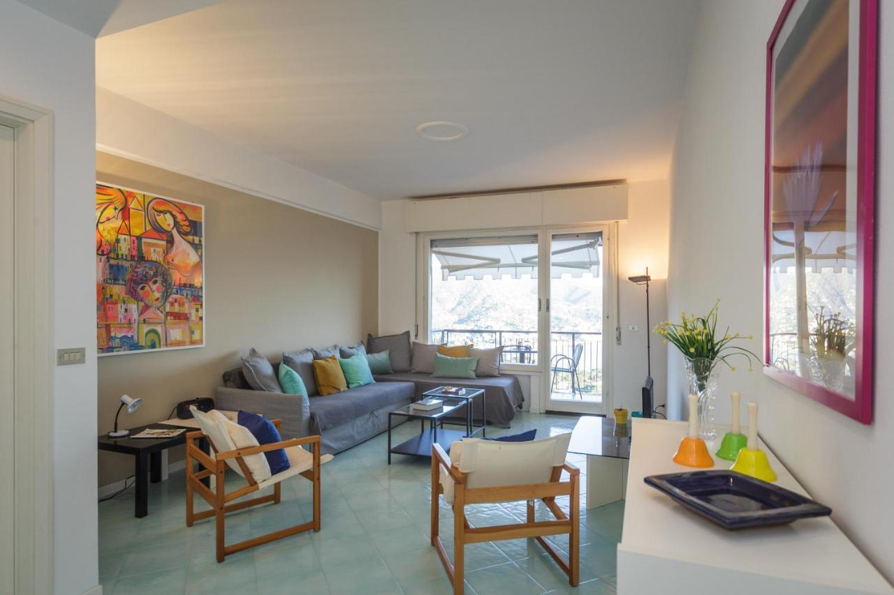 Casa Linda Vista Da Sogno, Piscina E Tennis Rapallo Bagian luar foto